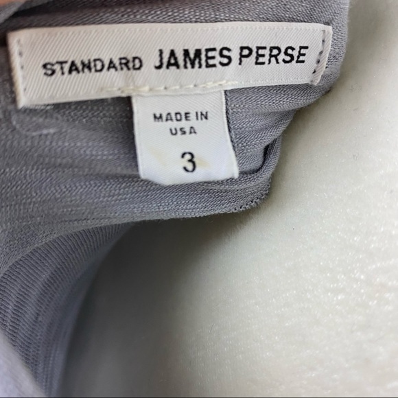 James Perse Cross Front Bare Shoulder Top Sail - Picture 5 of 10